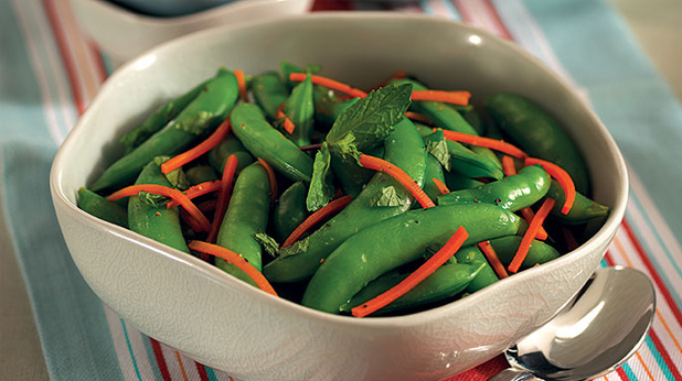 Minted Sugar Snap Peas