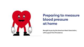 Preparing to measure blood pressure at home