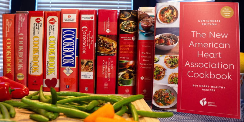 The AHA's flagship cookbook has been in continuous print for more than five decades and has sold over 3 million copies. (Photo by Zack Rogers)