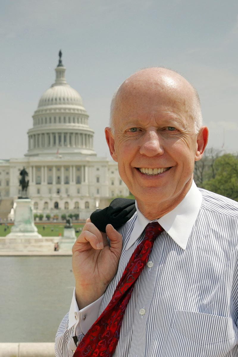 Cass Wheeler in Washington, D.C., for the American Heart Association's Lobby Day in 2007. (American Heart Association)