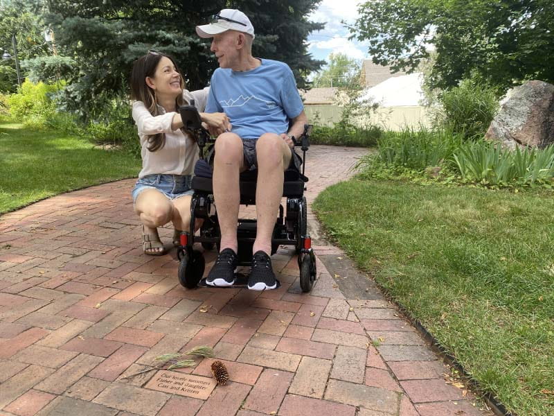Cass Wheeler and his daughter, Kristen Wheeler. (Photo courtesy of the Wheeler family)