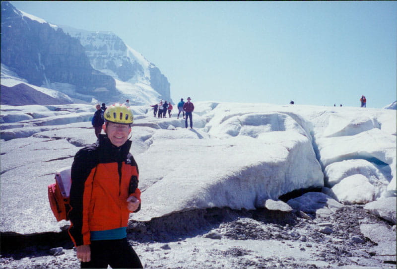Cass Wheeler hiking in the Canadian Rockies. (Photo courtesy of the Wheeler family)