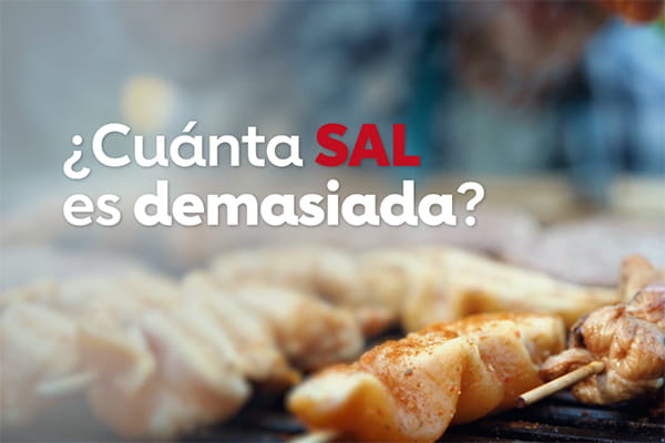 ¿Cuánta sal es demasiada?
