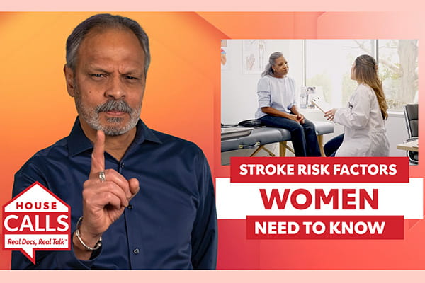 The stroke risk factors women need to know, video screenshot