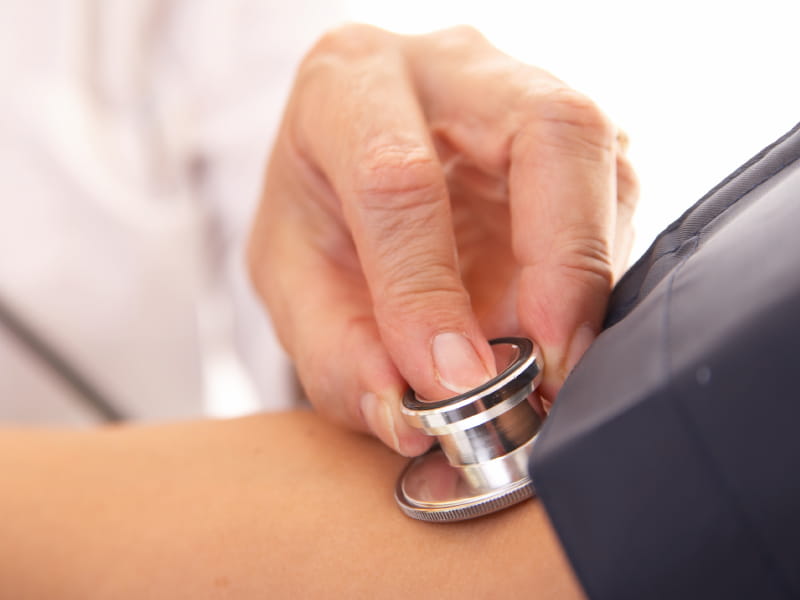 Blood pressure check