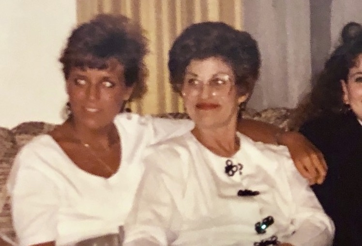 Brenda Houston and her mom.