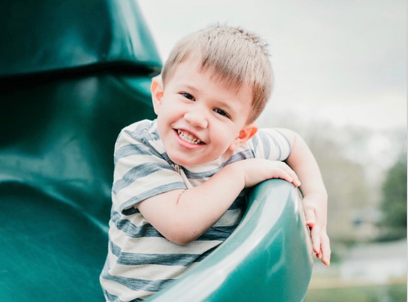 Levi Hughes, who drowned at age 3. 