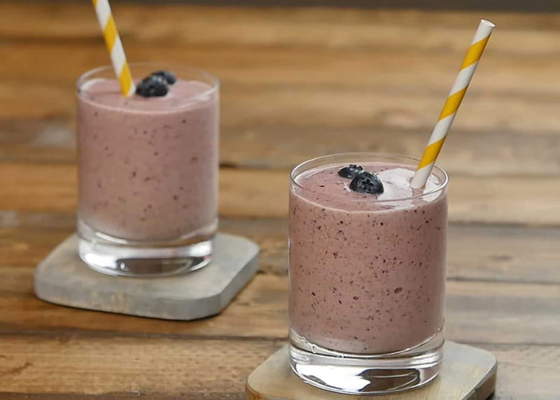 Blue smoothie (American Heart Association)