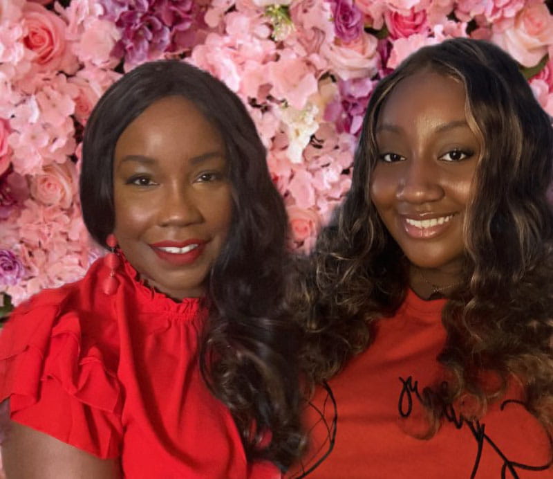 Nefertari (left) and her daughter, Shayna. (Photo courtesy of Nefertari Nelson-Williams)