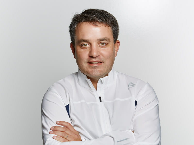 Scott Daley felt tingling in his arm during a soccer game and got it checked out by his doctor. He ended up needing heart surgery. (Photo courtesy of Reebok)