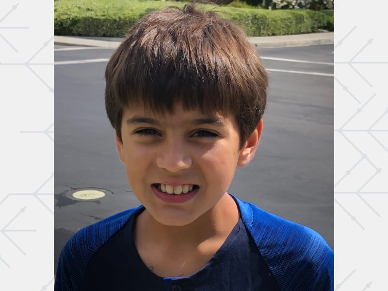 Alec Ahmad had open-heart surgery at age 6. (Photo courtesy of Angela Grinstead Ahmad)