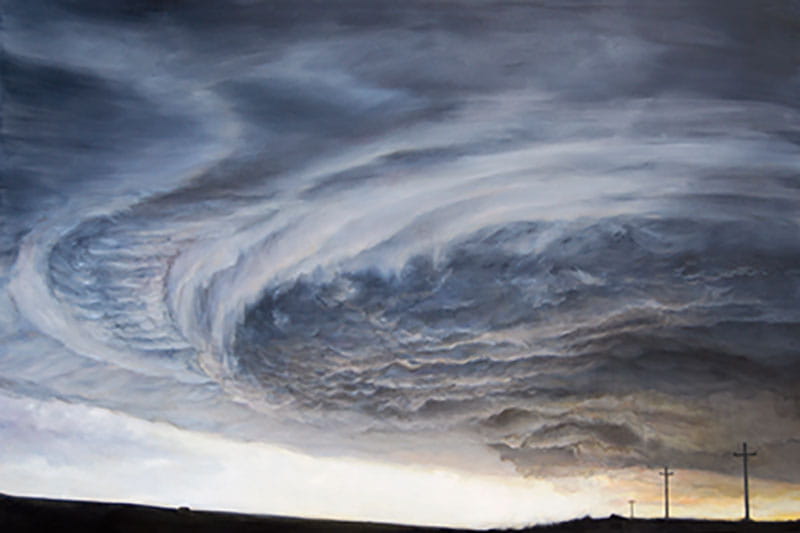 Jared Hankins painting titled Storm 1