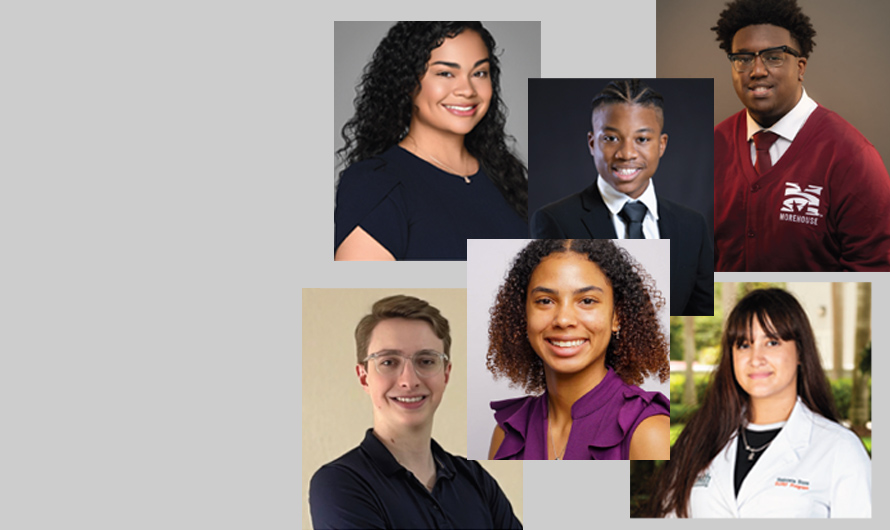 A montage of several American Heart Association Scholars class of 2025-26 headshots