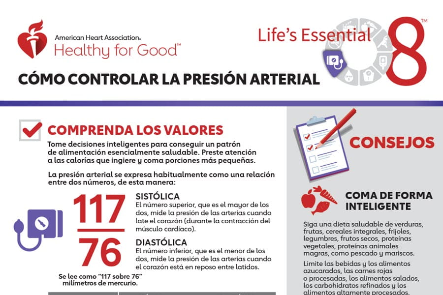 Como controlar la presion arterial