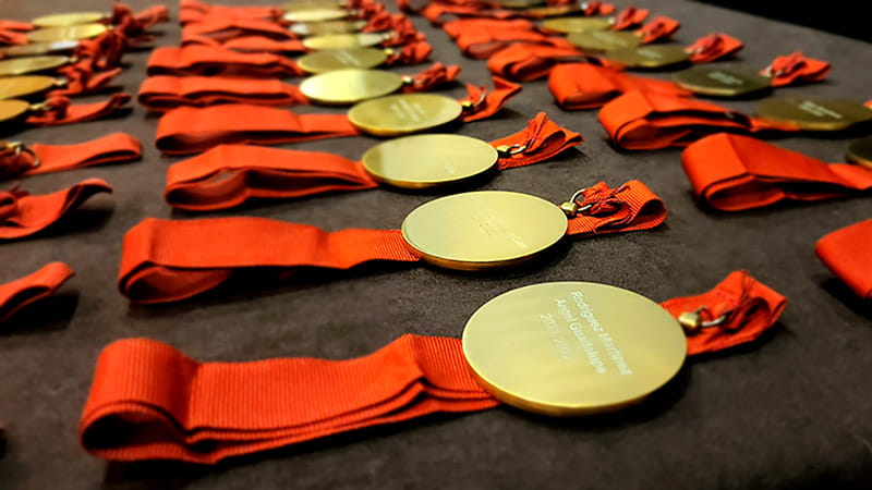 Hispanic Serving Institutions Scholars Program 2021 medals