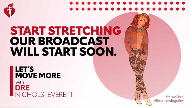 Iniciar entrenamiento de estiramientos con Dre Nichols Everett