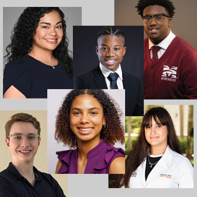 A montage of several American Heart Association Scholars class of 2025-26 headshots