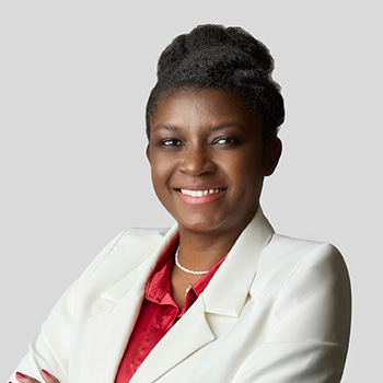 Professional headshot of Ziza Phillip