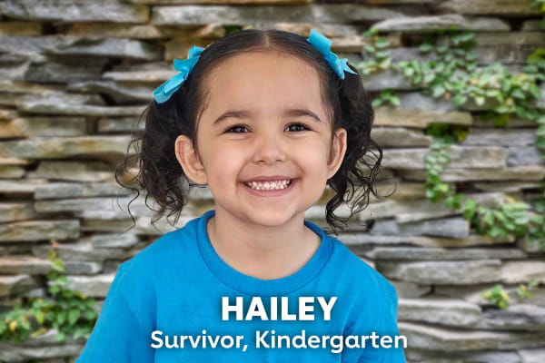 Hailey - Survivor, Kindergarten