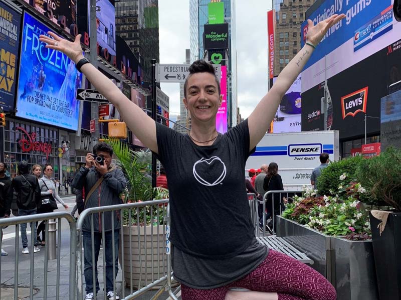 Allison Graff has survived atrial fibrillation, mini-strokes, cardiomyopathy and brain surgery to correct moyamoya disease. (Photo courtesy of Allison Graff)