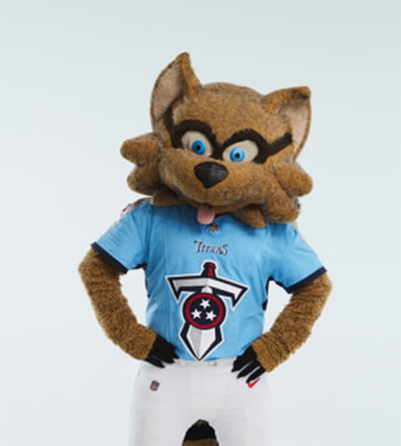 T-Rac, the Tennessee Titans mascot