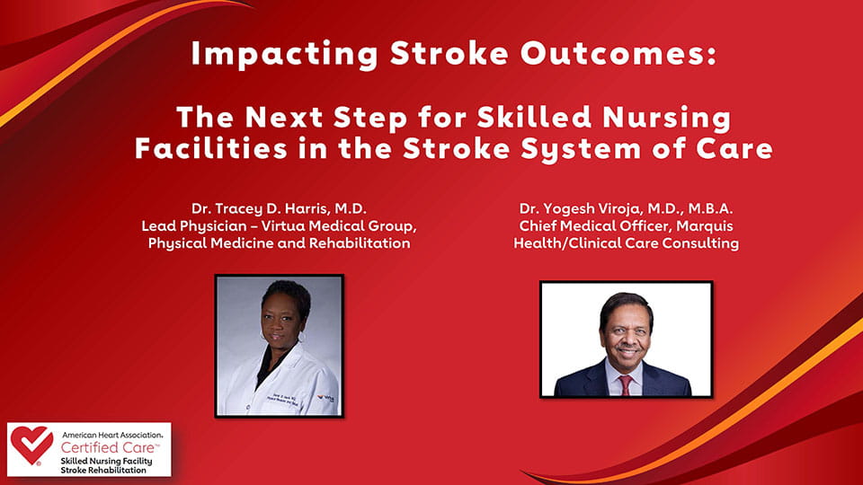 Impacting Stroke Outcomes webinar