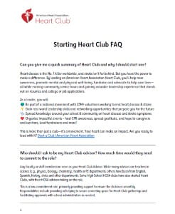 Heart Club FAQ Thumbnail
